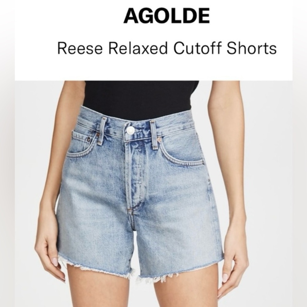 Agolde | Reese Relaxed Jean Shorts